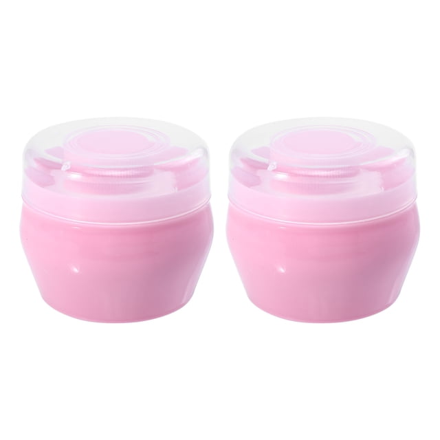 2 Ensembles Houppette Portable Bébé Enfants Corps Talc Houppette Cadeau de Shower pour Bébé