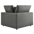 thumbnail image 5 of Modway Commix Canapé Sectionnel 8 Pcs Surrempli Garni de Duvet Gris, 5 of 5