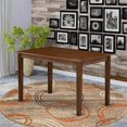 thumbnail image 2 of Pemberly Row Traditional Rectangular Wood Dining Table in Walnutt, 2 of 5