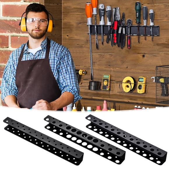 Birdeem Organizers and Storage, 2Pc Screwdriver Organizer - Heavy Duty Screwdriver Storage Rack Metal Plier Organizer Rack Screwdriver Hand Tool Organizer and Storage Rack Wall Mount