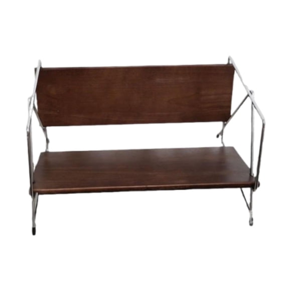 GROWTH TANK Desk Book Shelf Creative Wood Record Player Stand for Kids Room Dorm Hallway 39.5x27x21cm