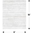 thumbnail image 2 of Boho Area Rug 8x10 Carpet-Rugs for Living Room Distressed Moroccan-Machine Washable Rugs for Bedroom Dining Room Living Room Rug Modern Neutral Rug White & Grey, 2 of 7