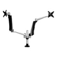 thumbnail image 4 of StarTech.com Desk Mount Dual Monitor Arm - Full Motion Articulating Arms - Premium Dual Monitor Stand - For up to 30" (19.8lb/9kg) VESA Mount Monitors - Tool-less Assembly - Steel & Aluminum - Mounting kit (desk mount, grommet clamp) - full-motion - for LCD display - plastic, aluminum, steel - black, silver - screen size: 30" - for P/N: ACCSMNT, DK30A2DH, DK30C2DAGPD, DK30C2HAGPD, PXT101YUK, TB3DK2DPM2, TB3DK2DPPD, 4 of 13
