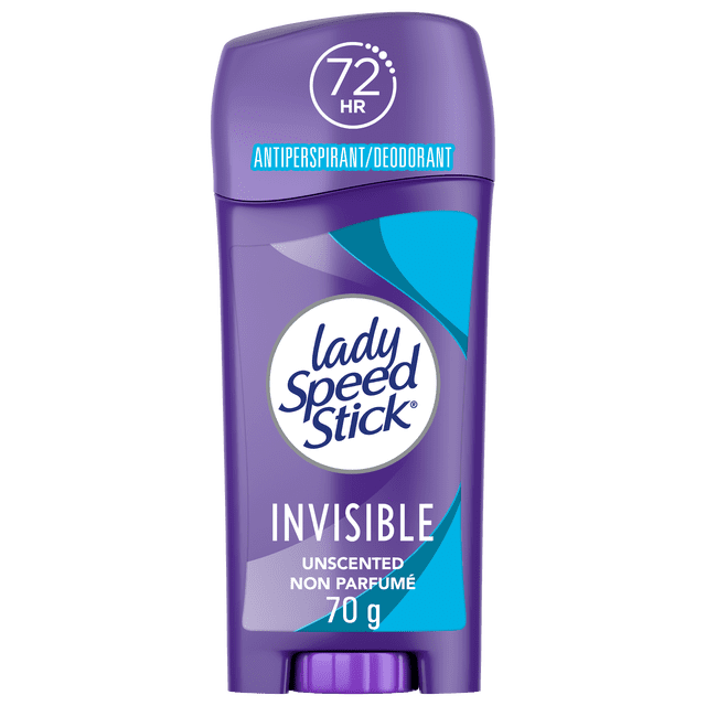 Lady Speed Stick Antiperspirant Deodorant, Unscented, 70 g Stick