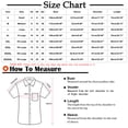 thumbnail image 2 of Chemises pour Hommes, Mode Décontractée Col Rabattu Imprimé Dégradé Manches Courtes Chemise Boutonnée Hauts Blouse, 2 of 4