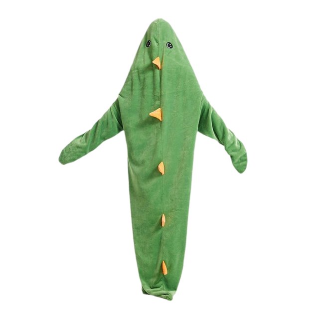 DOLITY Couverture Dinosaure Cosplay à Capuche Jeté Douillet pour Fête de Pâques S