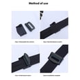 thumbnail image 4 of Pince de Ceinture de Sécurité Élastique Régulateur de Ceinture de Sécurité Fixe 2 Pcs, 4 of 5