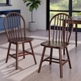 thumbnail image 3 of Ensemble de 2 chaises Windsor fini noyer, 3 of 9