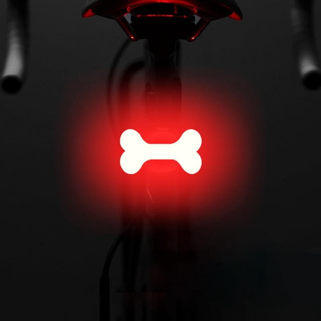 SharkTRUE Feu Arrière de Bicyclette à Haute Brillance, Rechargeable par USB à Modes Multiples avec Conception Étanche