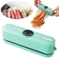 thumbnail image 1 of Cyenie Vacuum Sealing Machine Mint Green, Automatic Food Sealer with Portable Packaging Device Kitchen Vacuum Sealer for Freshness Storage, 1 of 5