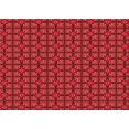 thumbnail image 1 of Ahgly Company Tapis d'Intérieur Rectangulaires Transitionnels Rouges Lavables à la Machine, 8 Pieds x 12 Pieds, 1 of 7