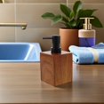 thumbnail image 4 of RENACLIPY Versatile Brown Wood Grain Soap Dispenser for Kitchen Dish and Hand Soap, 4 of 8