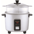 thumbnail image 1 of (Open Box) Panasonic SR-W10FGE 5-Cups Traditional Automatic Rice Cooker/Steamer (Silver), 1 of 2