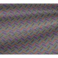 thumbnail image 5 of oneOone Viscose Jersey Fabric Herringbone Geometric Decor Fabric Printed BTY 60 Inch Wide, 5 of 5
