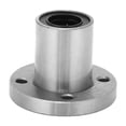 thumbnail image 2 of Round Flange Linear Motion Bearing, Low Friction Steel Ball, High Accuracy and Smooth Movement for Electronic Machinery, 2 of 7