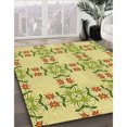 thumbnail image 3 of Ahgly Tapis Rectangulaire Lavable en Machine Intérieur Transitionnel Brun Doré Foncé, 5 Pieds x 7 Pieds, 3 of 7