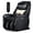 Black, variant on COSTWAY Soothe26 Massage Chair, Full Body Zero Gravity Massage Recliner with SL Track, Waist Heater, Calf Airbag, Automatic Shoulder Detection, Remote Control, Pillow