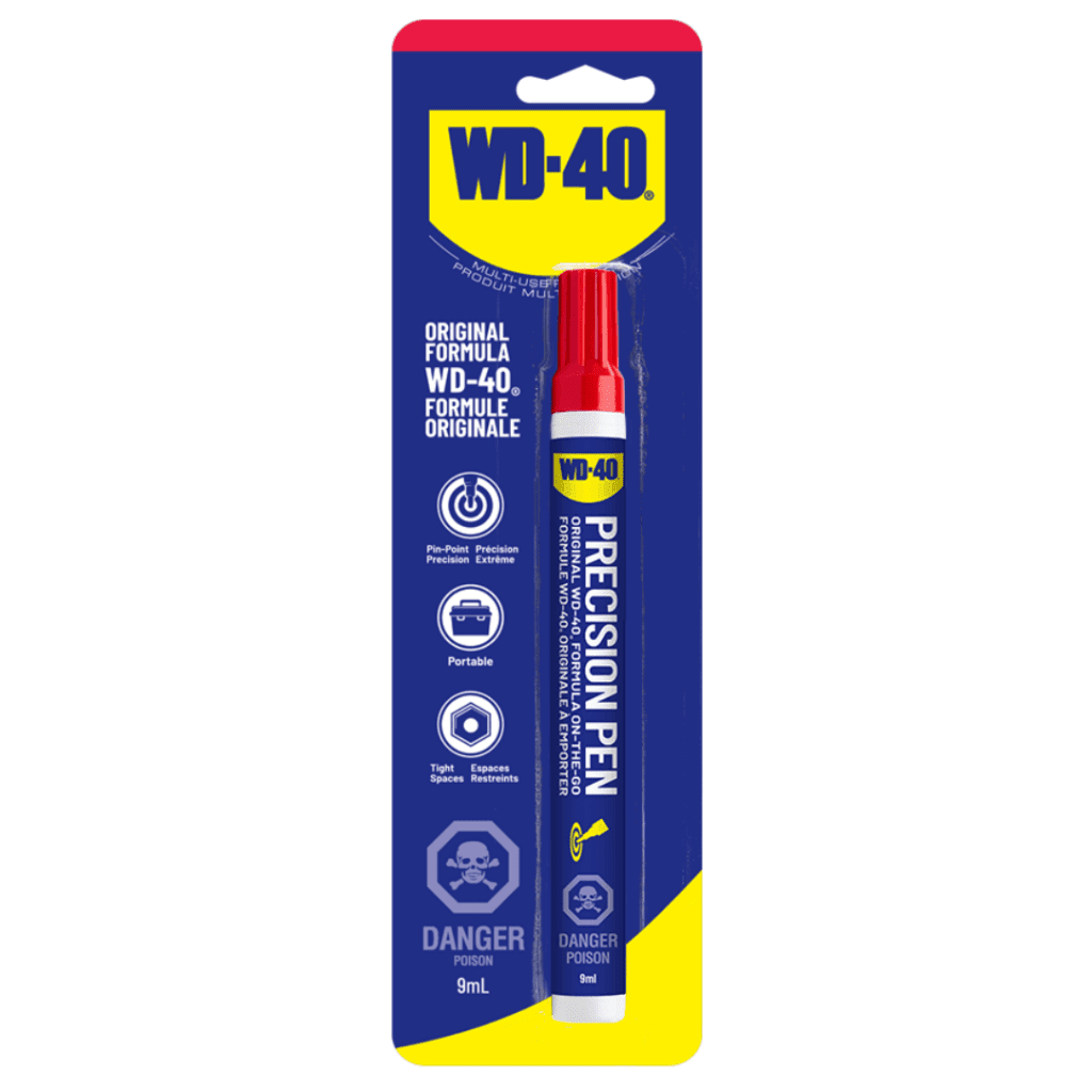WD-40 Precision Pen - Classic Multi-Use Formula, 12mm Chisel