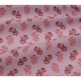 thumbnail image 5 of oneOone Georgette Viscose Fabric Leaves & Floral Block Print Sewing Fabric BTY 42 Inch Wide, 5 of 5