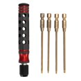 thumbnail image 3 of RC Screwdriver Set, 4 In 1 RC Hex Screw Driver Bit Tool Set For RC Car Ship Airplanes Repair Screwdriver Kit, 3 of 8