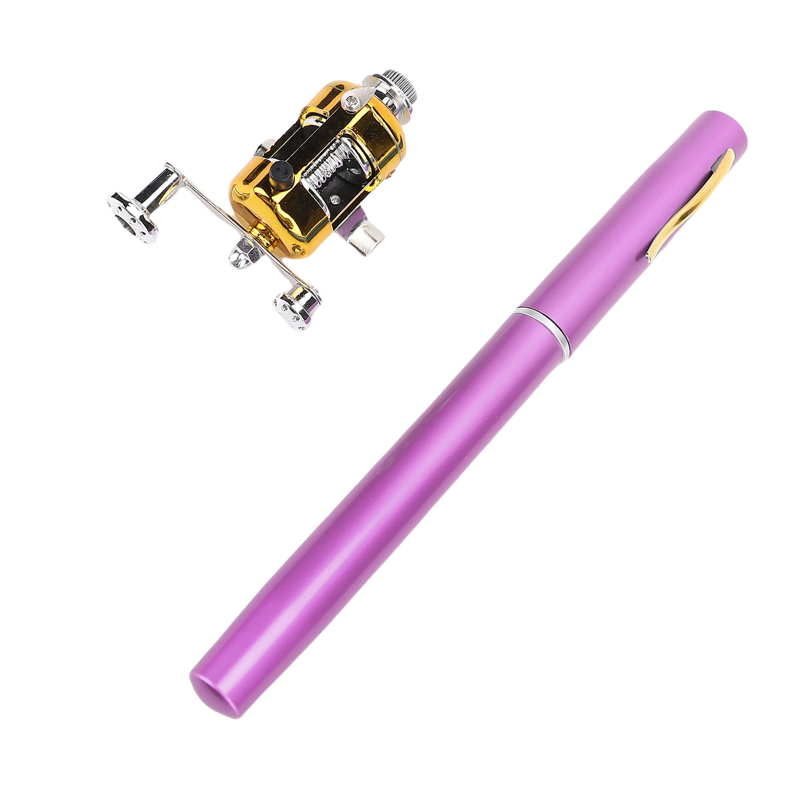 Pen Fishing Rod, Lightweight Pocket Fishing Rod with Reel, for Spontaneous Adventures Anywhere