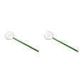 thumbnail image 2 of maskred Cooking Ladle Cooking Sauce Gravy Spoon Sauce Restaurant Punch Egg Soup for Green 252x62mm 2Set, 2 of 6
