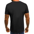 thumbnail image 5 of Birdeem T-Shirt Homme Impression Abstraite 3D Manches Courtes Col Rond Mode Décontracté Quotidien Vacances T-Shirt Haut Blouses, 5 of 5