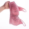 thumbnail image 3 of LOVZFMLL Bras for Women 5pc Woman's Comfortable Lace Breathable Bra Underwear No Rims Pink S, 3 of 8