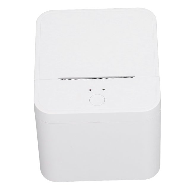 Thermal Printer, Bluetooth 4.0 Portable Thermal Printer Noiseless 100 To 240V Compact for Shops EU Plug,US Plug