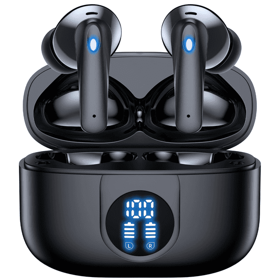 VEAT00L P91 Écouteurs Sans Fil Bluetooth V5.4 avec Micro à Réduction de Bruit, Autonomie Longue de 60 H