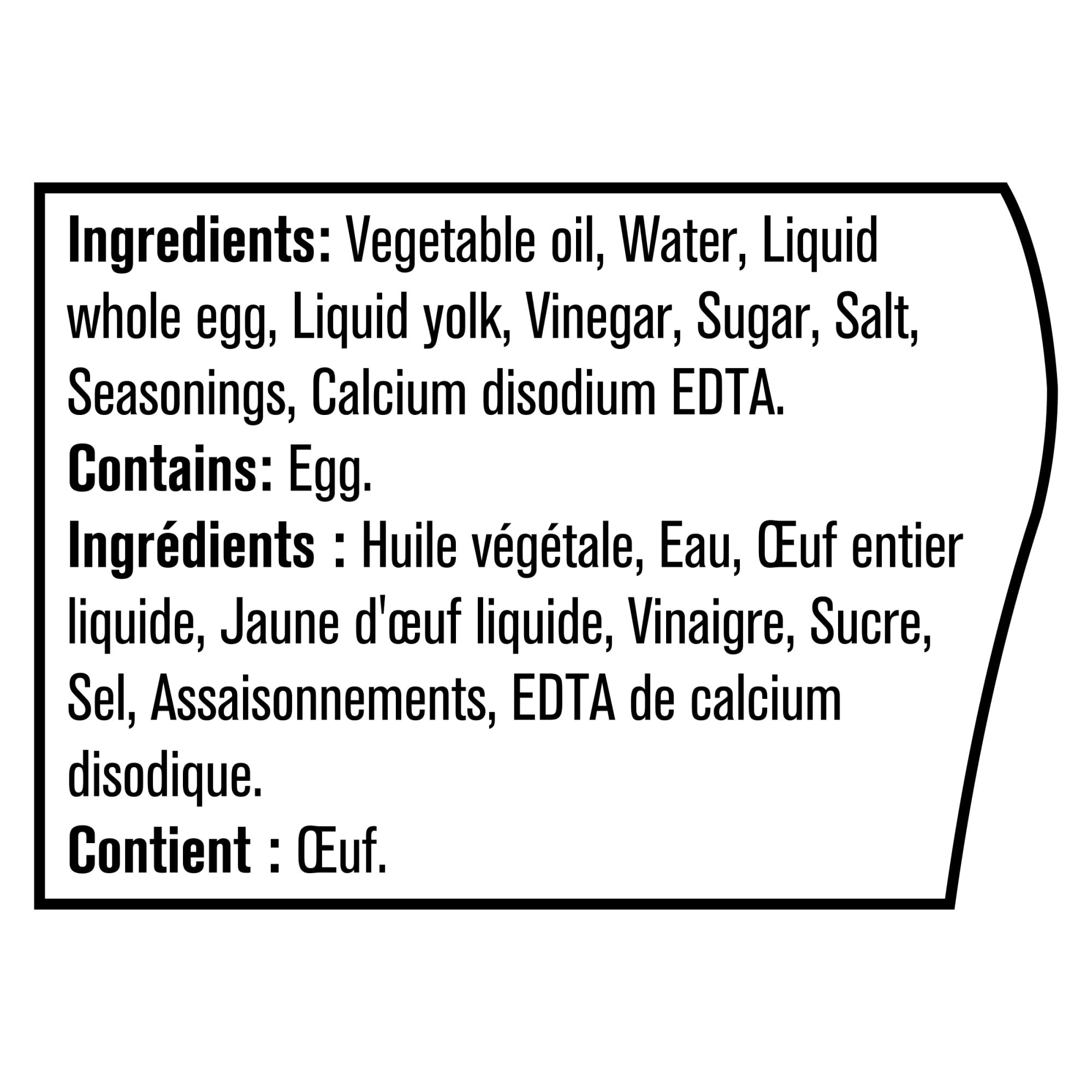 Heinz Real Mayonnaise, 675 mL Bottle