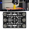 thumbnail image 4 of V Gantry Panel Kit, Aluminum Gantry Plate Durable  For Milling Machine For CNC Lathe Black Pulley, 4 of 8