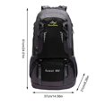 thumbnail image 3 of TIEVOSA Sac à Dos Extérieur Grande Capacité 60L Sac de Randonnée pour Lycéens Sac d'École Sac de Loisirs, 3 of 3