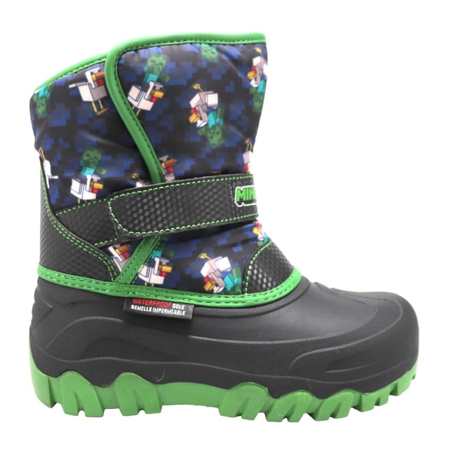 Bottes d'hiver Minecraft pour garçons.