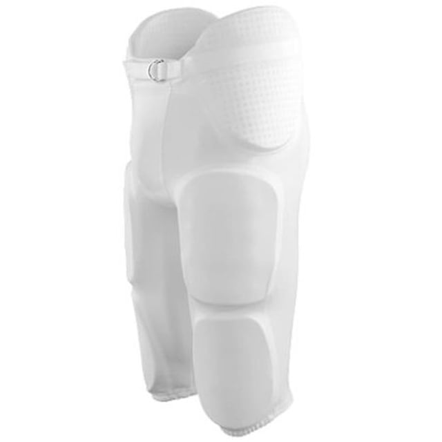 9601A Youth Gridiron Integrated Football Pant - White, Extra Large