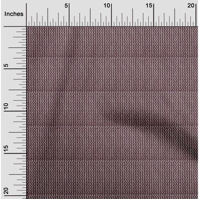 oneOone Cotton Flex Fabric Chevron Block Print Fabric BTY 40 Inches Wide