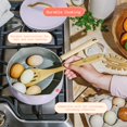 thumbnail image 3 of Beautiful by Drew Barrymore 12pc Ceramic Non-Stick Cookware Set, 3 of 9