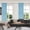 Light Blue, variant on Blackout Curtains for Bedroom, Thermal Insulated Energy Saving Window Curtains with Noise Reduction, Darkening Room Divider Panels for Home Theater Nursery Office, Gray