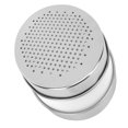 thumbnail image 1 of Parmesan Cheese Shredder, Cheese Grater Dual Sided Stainless Steel Box Grater Portable Food Shredder with Food Storage Container for Ginger Radish, 1 of 7