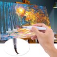 thumbnail image 4 of 3 Pcs Water Coloring Brush Pen Refillable Water Brush Pen Assorted Tips Art Crafts Tool Watercolor Painting Calligraphy Ink Set, 4 of 9