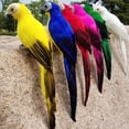 thumbnail image 4 of 35cm Artificial Parrot Animal Bird Lawn Model Ornament Yard Garden Decoration, 4 of 10