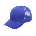thumbnail image 2 of Women Adjustable Ponytail Baseball Cap Girl Snapback Outdoor Caps Female Summer Hats Mesh Net Trucker Hat, 2 of 7