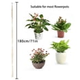 thumbnail image 4 of Plants Planter Flower Pot Hanging Rope Basket For Indoor, 4 of 4