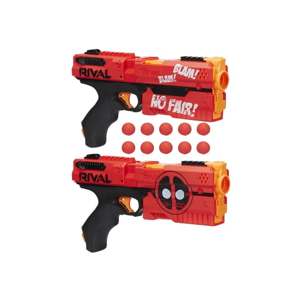 Deadpool Nerf Rival Kronos XVIII-500 Blaster 2-Pack - Red and