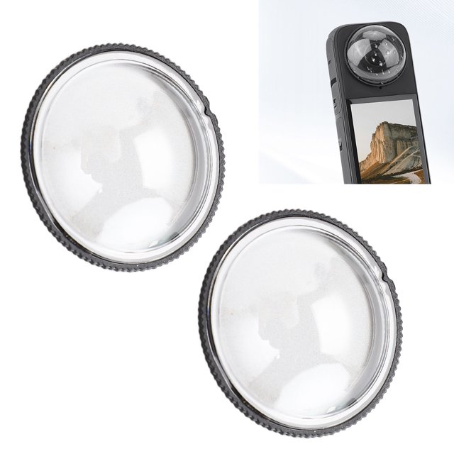 Action Camera Lens Guard, Action Camera Lens Protective Cover Anti Fingerprint 2PCS for Photography
