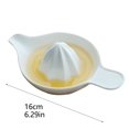 thumbnail image 4 of TIELUTT 1PC Kitchen Juicer Ceramic Material for Fresh Juice Suitable for Home Kitchen Use Space Food Fruit Juicing Recipe Book Tomatoes Strainer Sunkist Milk Glass Juicer Vegetable Juicer, 4 of 7