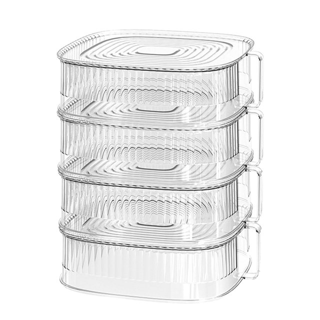 Couvercle de plat à légumes isolant, Couvercle empilable Transparent pour Table de cuisine, couvertures alimentaires