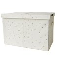thumbnail image 1 of 3 Sprouts Organisateur de Coffre Pliant en Tissu Recyclé - Panier de Rangement Pliable avec Couvercle et Poignées, 1 of 7