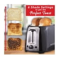 thumbnail image 3 of Brentwood 2-Slice Toaster, Black, 3 of 7