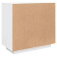thumbnail image 3 of vidaXL Sideboard High Gloss White 80x40x75 cm Engineered Wood, 3 of 5